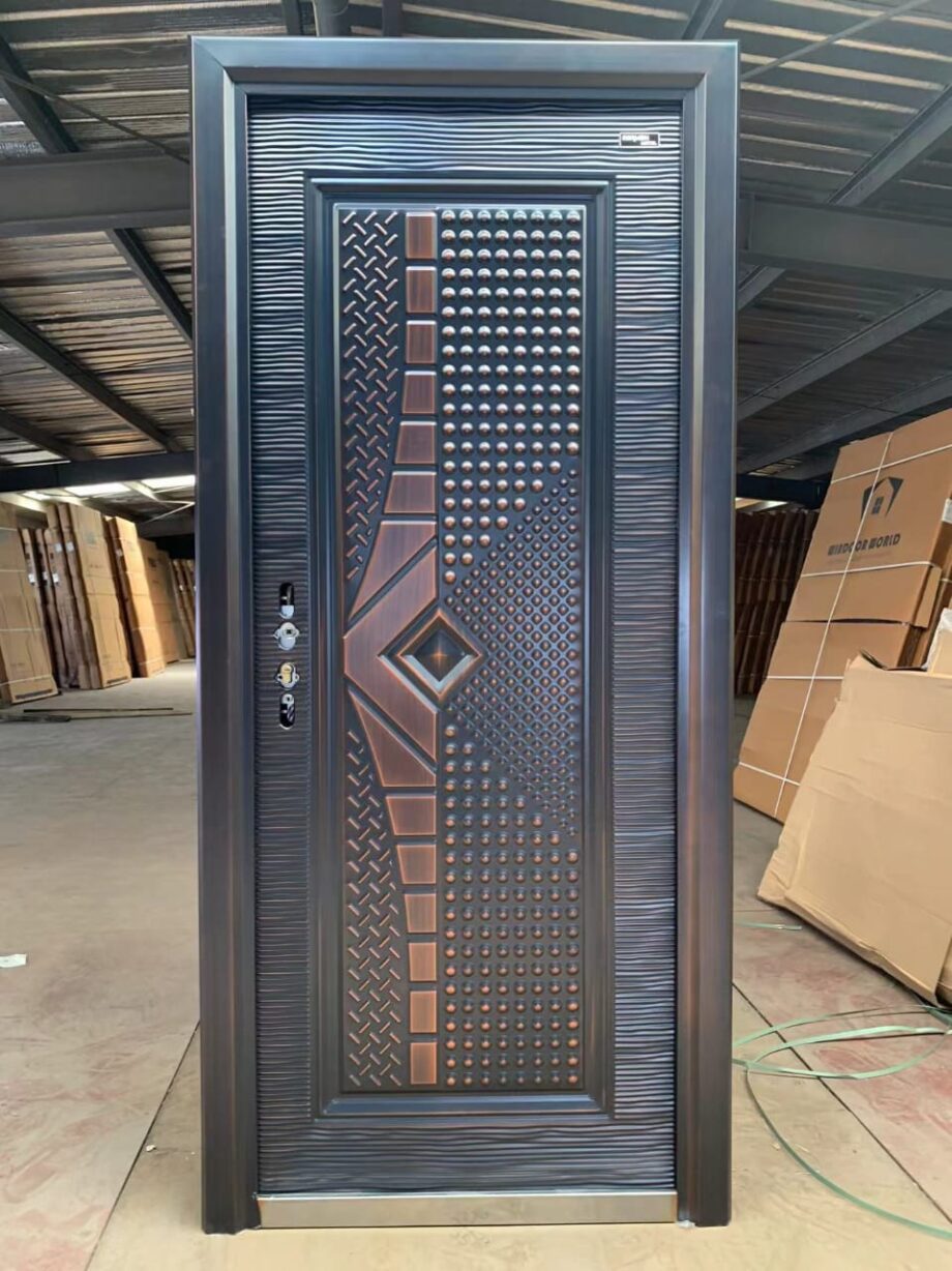 Italian cooper security door